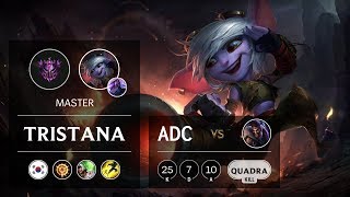 Tristana ADC vs Draven - KR Master Patch 9.10