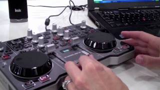 CES 2010 - Hercules Demos the mp3 e2 USB DJ Console