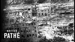 Aerial View Of Bombed Hamburg (1943)