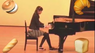 【ﾘｮｰﾕｰﾊﾟﾝ大好きです】Mozart’s piano sonata k.545 14yo モーツァルトピアノソナタ