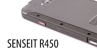 Новинка! SENSEIT R450 - 4G смартфон с защитой IP67.