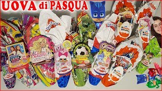 UOVA di PASQUA Maggie e Bianca Barbie Pj Masks Super Piagiamini LOL Surprise Glimmies Kinder Cars