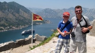 CRUISING INTO AND AROUND THE BAY of KOTOR, MONTENEGRO