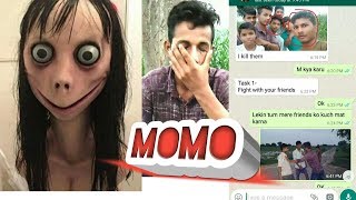 Truth of momo / Momo challenge game with chat / funny chat with Momo / top desi Comedy