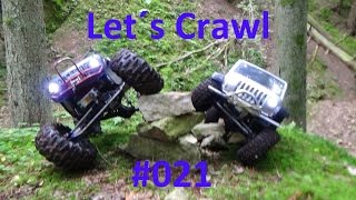 Let`s Crawl #021 / Axial Wraith, Axial SCX10 Honcho  Extreme Scaling/Crawling