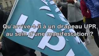 Un drapeau UPR dérange au 22 mars