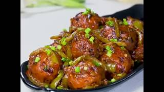 Dry Bread Manchurian | Bread manchurian recipe | Vegetable Manchurian