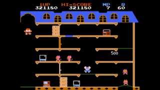 マッピー | Mappy levels 51 - 99 + zero + 1 again