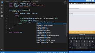 React Native Tutorial 23: Login Application - Part 2