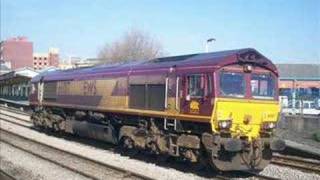 slideshow of trains from caldicot, Newport...