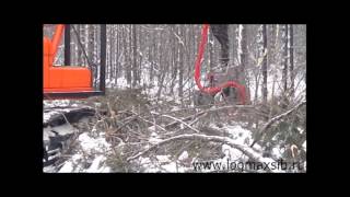 Экскаватор харвестер Doosan DX225LCA с харвестерной головкой 6000B