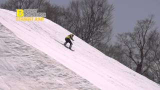 スノーボード トリック・ハウツー　【キッカー・ワンメイク編】フロントサイド・ダブルコーク900　FRONTSIDE DOUBLE CORK 900