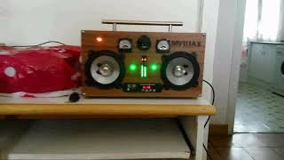 M8AX - DIY Agglomerated BoomBox With 2x50W RMS