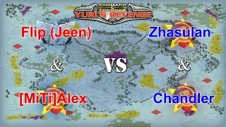 Red Alert 2 Yuri's Revenge - 2 vs 2 Allied-Soviet vs Soviets 2 vs 2 Pro Match