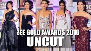 Zee Gold Awards 2016 | Red Carpet FULL Event