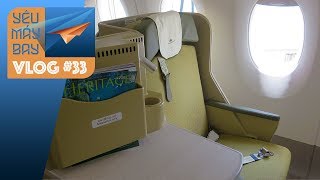 VLOG #33: Khám phá khoang Airbus A350 của Vietnam Airlines | Yêu Máy Bay