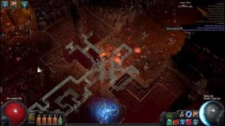 Path of Exile 2.3 - Deathless Uber Atziri with Flame Totems