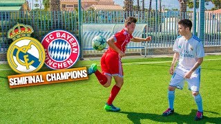 REAL MADRID VS BAYERN ¡SEMIFINAL de CHAMPIONS! Partido Fútbol