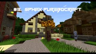 Top 5 Minecraft 1.7.5 Resource Packs! (HD)
