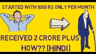 Invest Rs. 1000 Per Month And Get 2 crore Rs. How to invest in Sip|step up sip