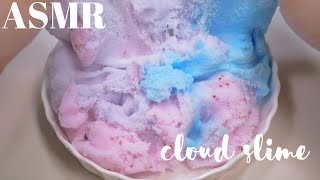 Satisfying Mixing Cloud SLIME・슬라임・史萊姆・スライム【ASMR】【音フェチ】【No Talking】｜ASMR Sora