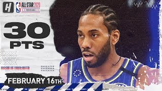 Kawhi Leonard 30 Pts MVP Full Highlights - 2020 NBA All-Star Game