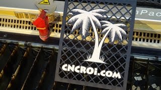 CNC Laser Engraving & Cutting Various Sample Materials