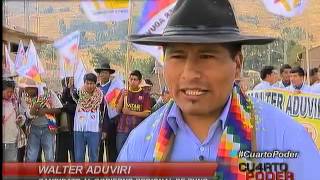 Cuarto Poder: Líder del fatídico ‘aymarazo’ busca ser presidente regional de Puno