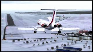TUPOLEV 154M 102 Republic of Poland (watch HD) Flight Simulator 2004