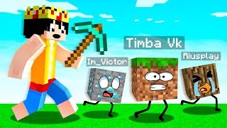 Nos ESCONDEMOS en BLOQUES de MINECRAFT ? EL ESCONDITE en MINECRAFT (eltrollino)
