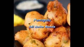 How to make "Punugulu" from left over Idli batter Bonda | Easy Indian Snack Recipe