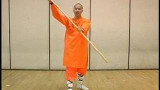 Kung Fu Weapon Training & Meihuaquan : Rotating Bo Staff Shaolin Kung Fu