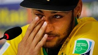 БРАЗИЛИиЯ ГЕРМАНиЯ 1:7 НЕЙМАР ПЛАЧЕТ НА ИНТЕРВЬЮ !!! Травма Неймара 2014 Видео