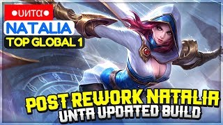 Natalia Post Rework Gameplay, Unta Updated Build [ Top Global 1 Natalia ] ●υитα● Natalia