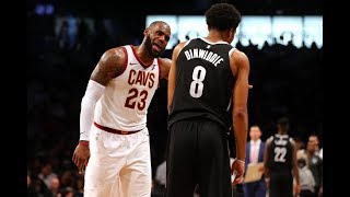 Lebron goes crazy in loss to Nets!