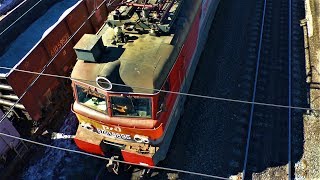 Видео про поезда - Едем с Максом смотреть поезда