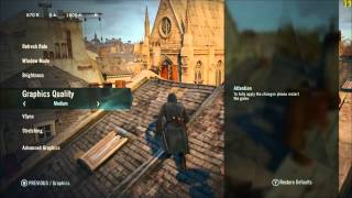 Performance Test: Assassin's Creed Unity on GTX 860M (Lenovo Y50) Various Settings