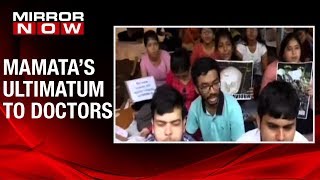 West Bengal CM Mamata Banerjee threatens doctors on strike