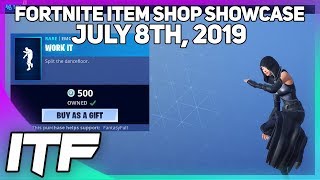 Fortnite Item Shop *NEW* WORK IT EMOTE! [July 8th, 2019] (Fortnite Battle Royale)