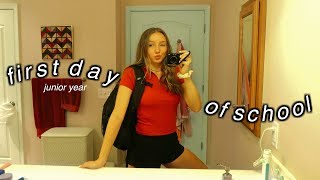 GET READY WITH ME: FIRST DAY OF HIGH SCHOOL (junior year)