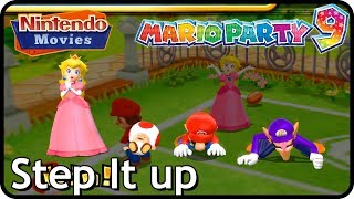 Mario Party 9 - Step it Up - Mario vs Waluigi vs Toad vs Peach (2 Players, Master Difficulty)