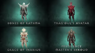 Diablo III - Necromancer Beta Set Transmogs and Full Set Bonuses
