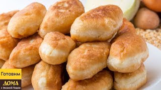 Жареные пирожки с 3-мя видами начинки. ?? Необычное и Очень Быстрое Тесто для Жареных Пирожков!
