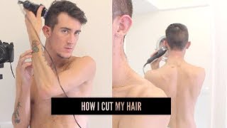 HOW I CUT MY OWN HAIR 2017 | UNDERCUT (line up, sides & top!)