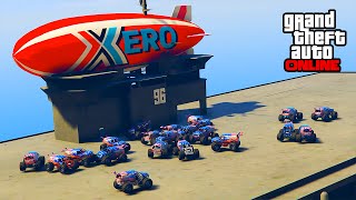 SKY SHIP MOD & RACCOON SQUAD! || GTA 5 Online || PC