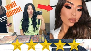 I Went to the BEST Reviewed makeup Artist in my City
