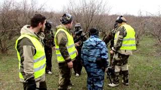 Пейнтбол СПЦ совместно с союзом славян (Буденовск)