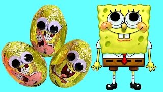 Play Doh SpongeBob Googly Eyes Surprise Eggs - Play Dough Ojos Saltones Huevos Sorpresa Bob Esponja