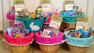 What's In My Kids' + Exchange Student's Easter Baskets 2017