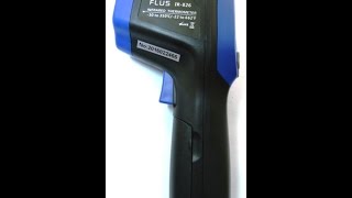 Инфракрасный термометр, пирометр Flus IR-826 (-50...+350)